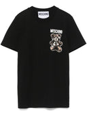 Moschino T恤和泰迪熊印花