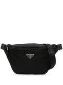 Prada Re Nylon Enamel Logo Belt Bag