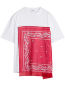 Lanvin T Shirt With Bandana Inserts