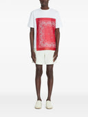 Lanvin T Shirt With Bandana Inserts