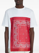 Lanvin T Shirt With Bandana Inserts