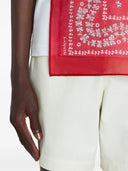 Lanvin T Shirt With Bandana Inserts