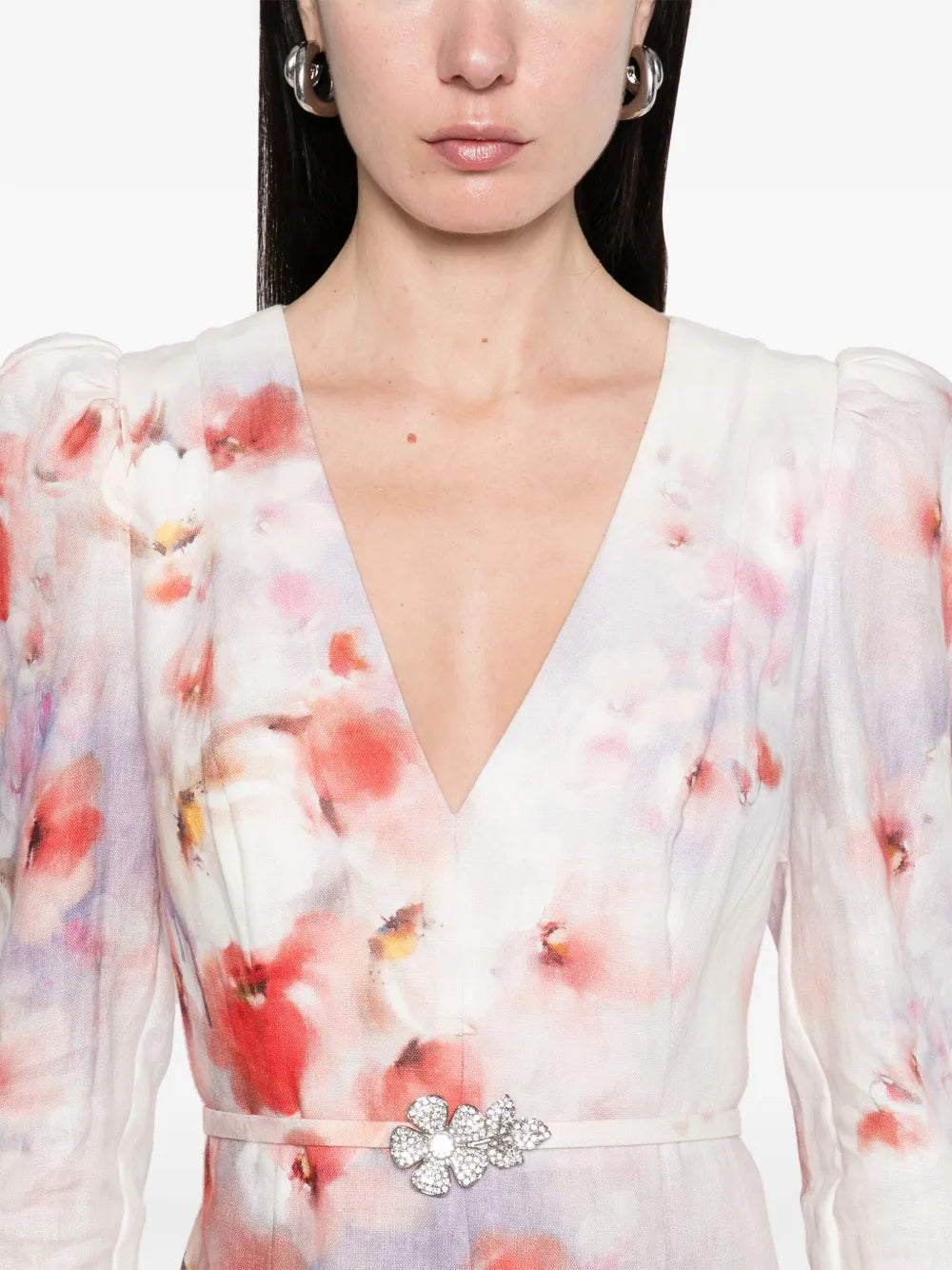 Zimmermann Crush Midi Dress