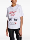 Camiseta Balmain con ojos estampados