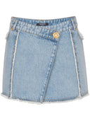 Minifalda de mezclilla de Balmain