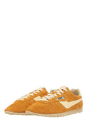 Autry Windspin Sneakers In Suede And Cadmium Leather And Rutabaga