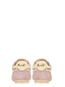 Autry Windspin Sneakers In Rosemary And Rutabaga Suede And Leather