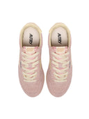 Autry Windspin Sneakers In Rosemary And Rutabaga Suede And Leather