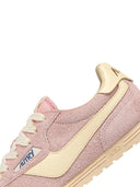 Autry Windspin Sneakers In Rosemary And Rutabaga Suede And Leather