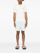 Casablanca Bouclé Polo Shirt With Embroidery
