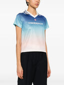 Casablanca T -Shirt mit Jacquard Monogramm
