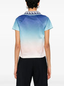 Casablanca T -Shirt mit Jacquard Monogramm