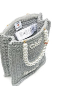 Casablanca Bag With Chain And Beads