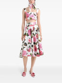 Dolce & Gabbana Floral Crop Top