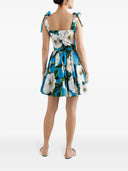 Dolce & Gabbana Minidress With Floral Print