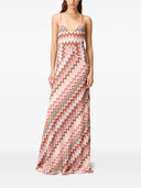 Missoni Maxi Dress With Zigzag Pattern