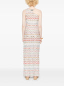 Abito lungo Missoni con motivo a zigzag
