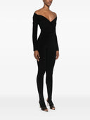Norma Kamali Off The Shoulder Jumpsuit