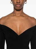 Norma Kamali Off The Shoulder Jumpsuit