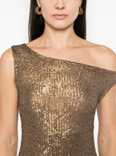 Norma Kamali Sequin Evening Dress