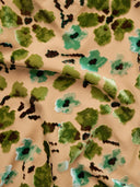 Staud Dianna Dress Moss Floral Tapestry