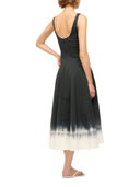 Staud Staud Wells Onyx Tie Dye Dress