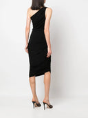 Norma Kamali One Shoulder Diana Dress