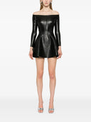 Norma Kamali Grace Flared Mini Dress