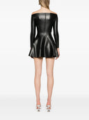 Norma Kamali Grace Flared Mini Dress