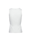 Magda Butrym Crochet Bra Tank In White
