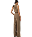 Tuta Elisabetta Franchi in Maglia Beige