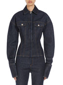 Giacca di jeans attrezzata sportiva