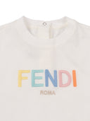 Fendi Jr T Shirt Jersey Stretch