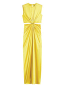 Max Mara Hourglass Dress In Silk Satin