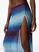 Missoni lange rok met zigzagpatroon