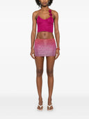 Oseree Mini Skirt Lamé