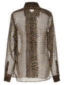 Tom Ford Tom Ford Leopard Print Long Sleeve Shirt