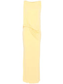 Jacquemus La Robe Peplo Vestido largo