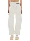 Stella Mc Cartney Utility Jeans With Banana Leg
