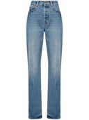 Jacquemus Le De Nimes Droit High Waisted Jeans