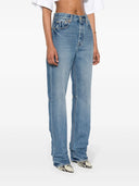 Jacquemus Le De Nimes Droit High Waisted Jeans