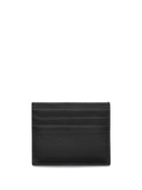 Prada Logo Stamp Leather Card Holder