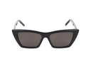 Sonnenbrille Saint Laurent SL 276 MICA 001 Schwarz Black Grey /16/145