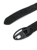 Ceinture en cuir diesel ovale d