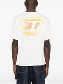 Diesel T Shirt With Flocked Logo