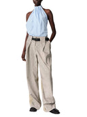 Stella McCartney Crystal Hotfix Balloon Blouser