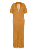 Federica Tosi Maxi Open Knit Dress