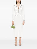 Self Portrait Ribbed Maxi Dress