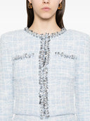 Cardigan vérifié par autoportrait