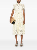 Self Portrait Long Lace Dress With Collar